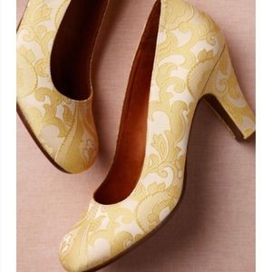Chie Mihara BHLDN Citrine pumps